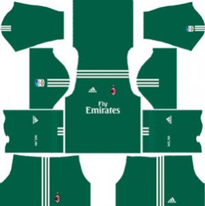 A.C Milan Goalkeeper Home Kit
