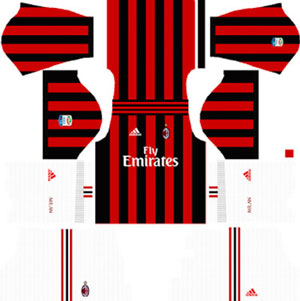 AC Milan Logo & Kits URLs – Dream League Soccer