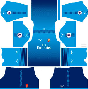Arsenal Logo & Kits URLs Dream League Soccer