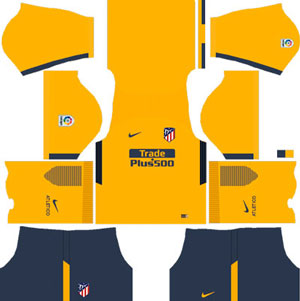 Dream League Soccer Atlético Madrid Kits Logo URL Download