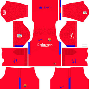 Barcelona Goalkeeper Home Kit