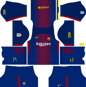 Barcelona Logo & Kits URLs Dream League Soccer