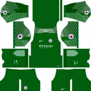 Manchester City Goalkeeper Home Kit
