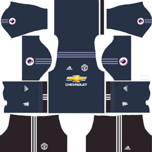 Manchester United Team Goalkeeper Home Kit