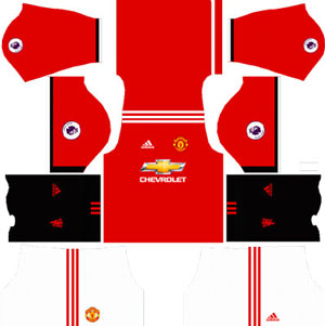 Manchester United Logo & Kits URLs Dream League Soccer