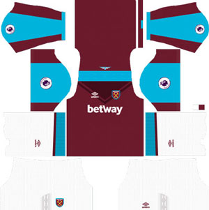 West Ham United Logo & Kits URLs Dream League Soccer