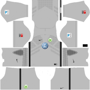 Wolfsburg Goalkeeper Home Kit